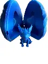 Dragon océan dans son oeuf