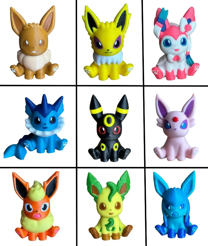 Pack 9 pokemon