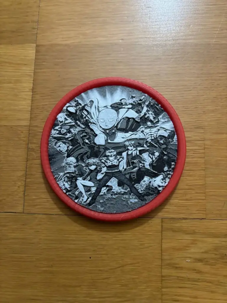 Sous verre One punch man fanart