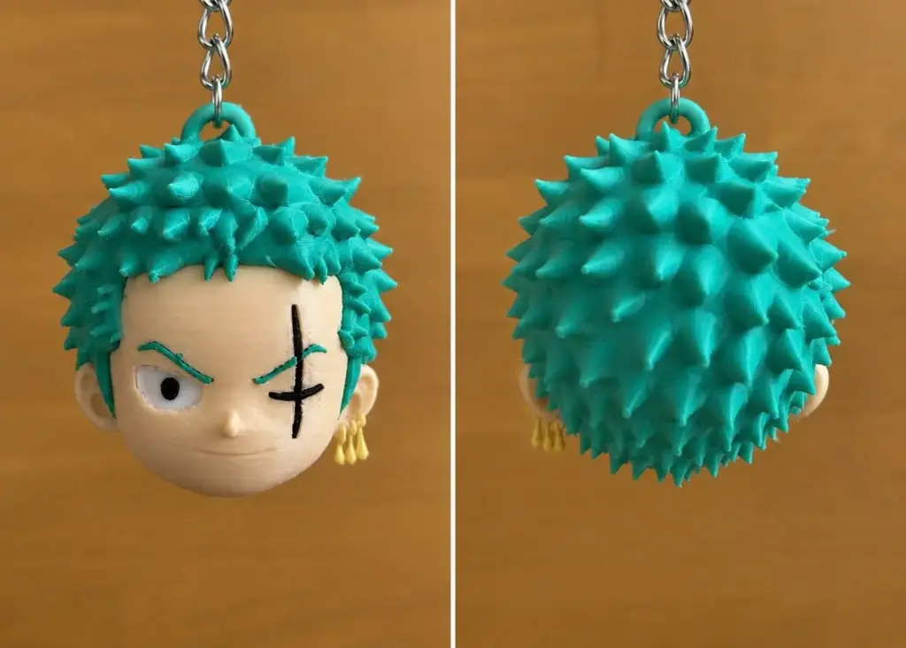 porte clef / keychain zoro 5 cm