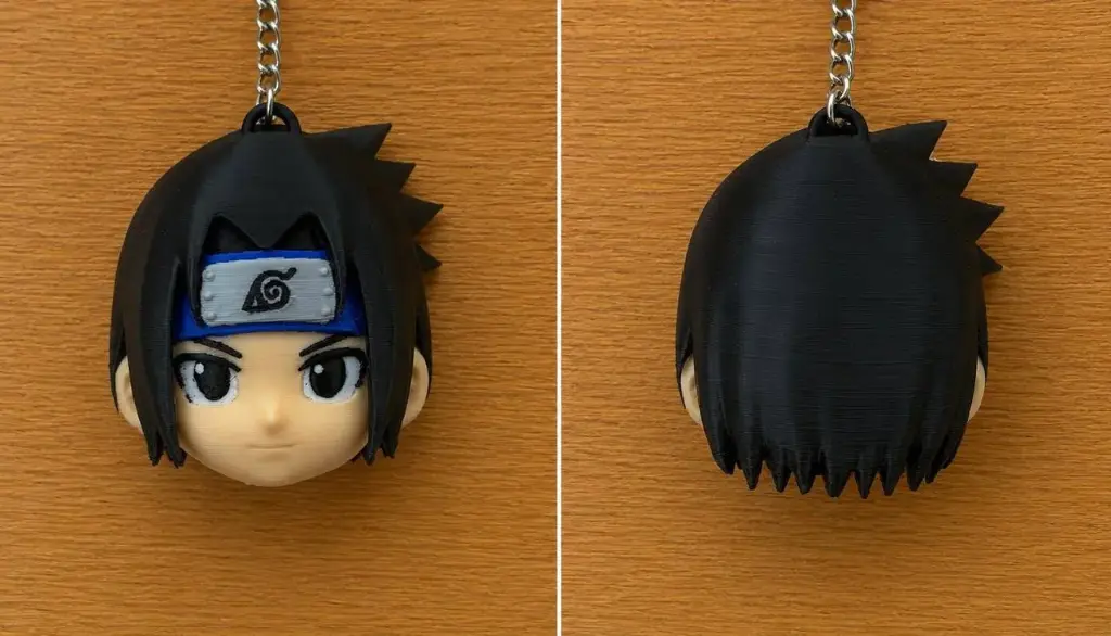 porte clef / keychain sasuke 5 cm