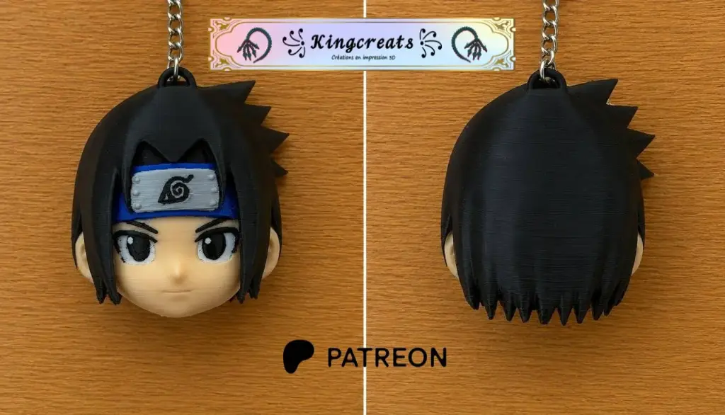 porte clef / keychain sasuke 5 cm