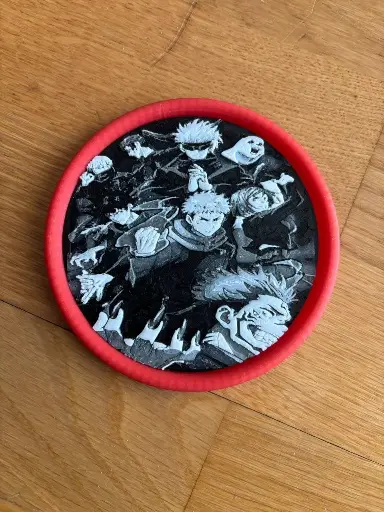Sous verre jujutsu kaisen fanart