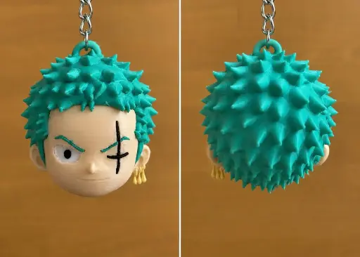 porte clef / keychain zoro 5 cm