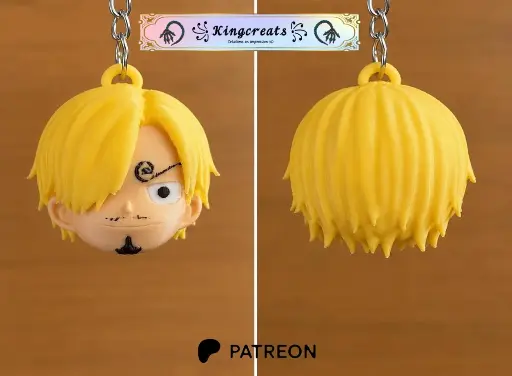 porte clef / keychain sanji 5 cm