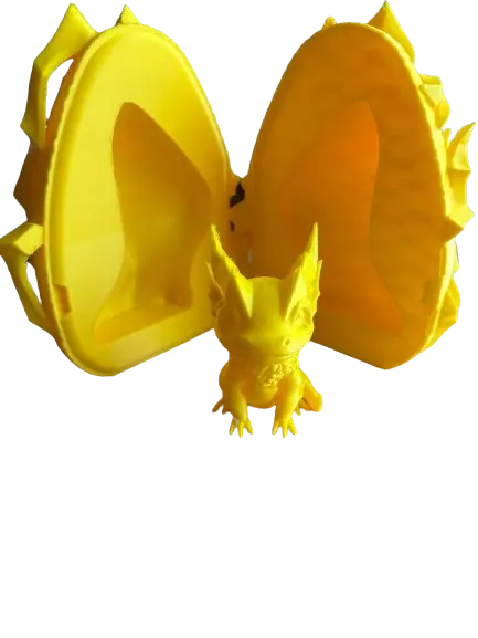 Dragon de foudre dans son oeuf